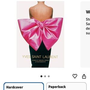 Yves Saint Laurent Fuchsia Bow Design